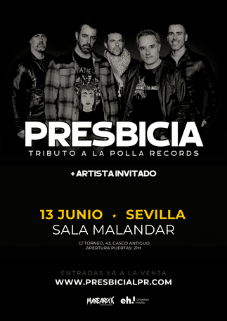 alt_im: PRESBICIA (Tributo a La Polla Records) + Artista Invitado
